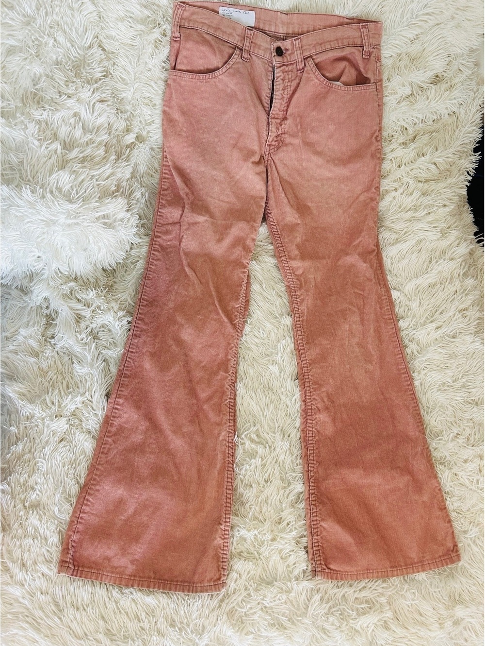 Vintage Levi’s corduroy rare blank white tag